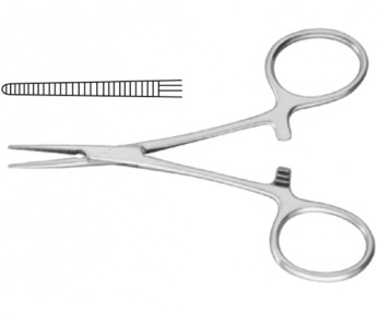 CARREL HARTMANN Artery Forceps Straight 8.5 cm